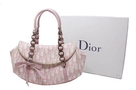 dior pink shoulder bag